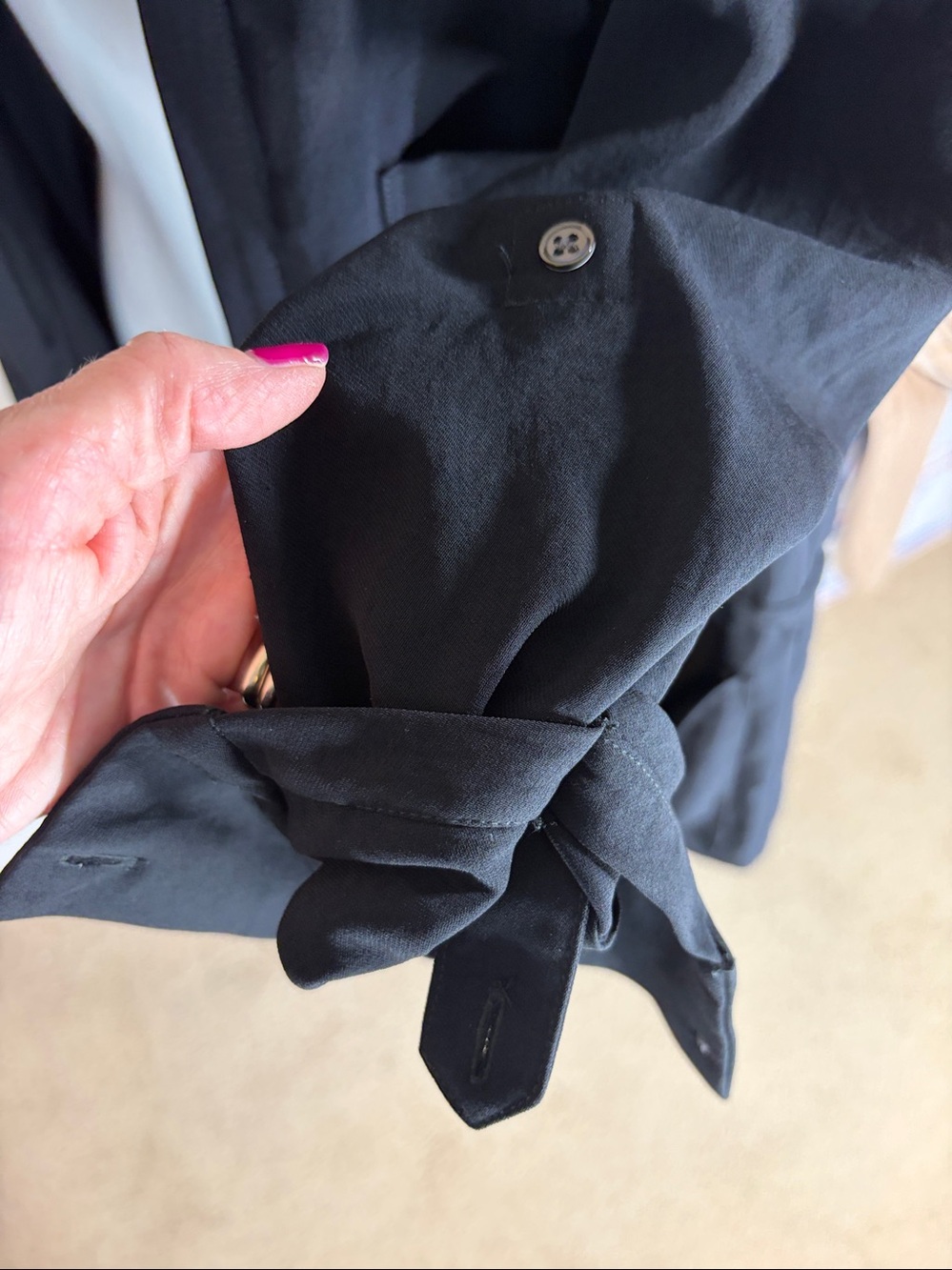 Est. Small Haute Hippie “His Girl Friday” Jacket Black Sample HHSP 14-6142 PR - Picture 5 of 10
